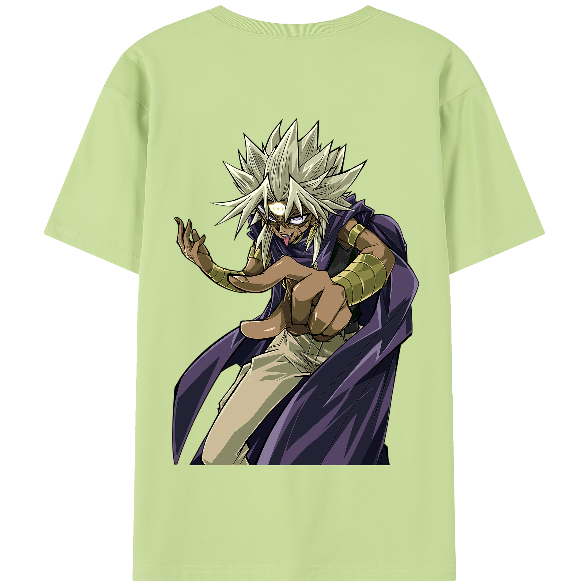 （画像用） 遊☆戯☆王 Yu-Gi-Oh! 綿100％半袖Tシャツ（背面プリント）